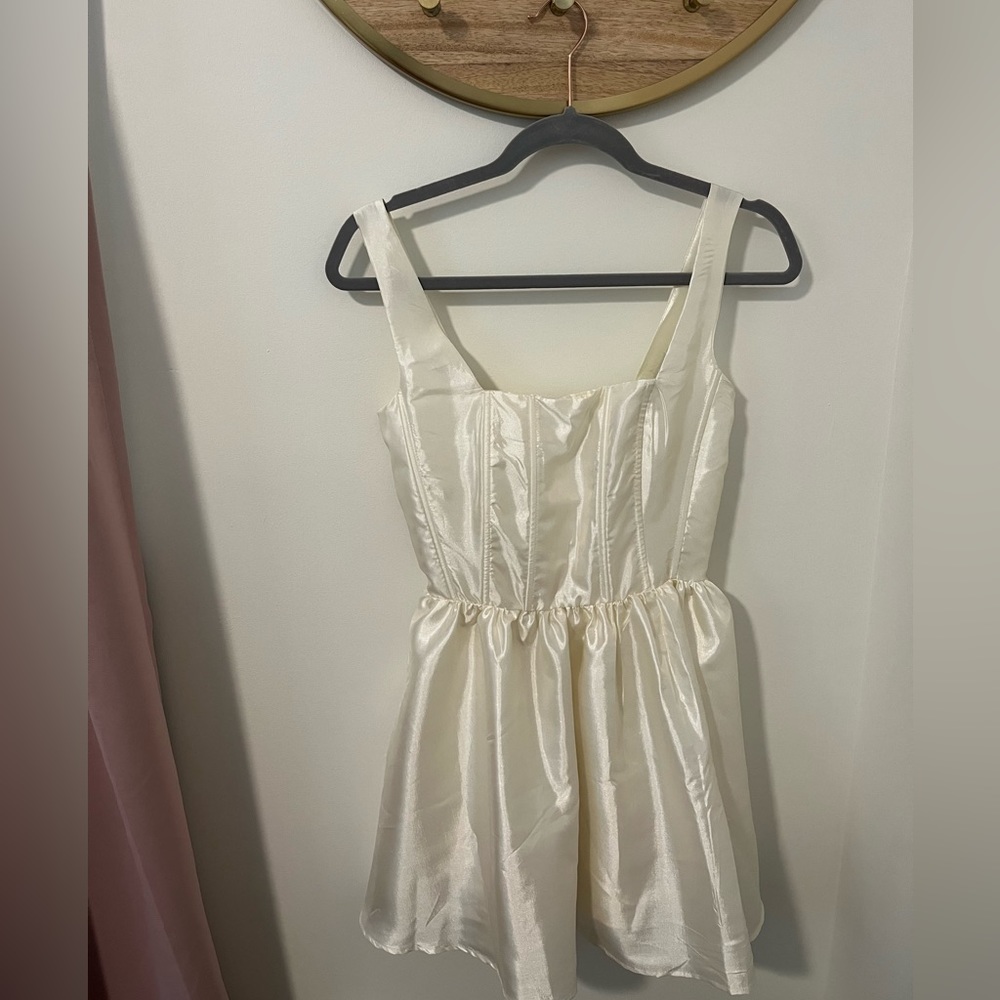 Ivory corset dress